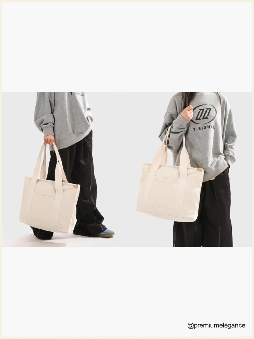 Canvas Women Tote Bag Large Capacity Satchel Handbag for Work Travel